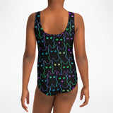 Lucky Cat Little Kid Leotard