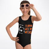 Flippin with my Witches Leotard