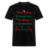 Dear Santa adult Tee - black