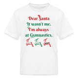 Dear Santa Kids' T-Shirt - white