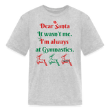 Dear Santa Kids' T-Shirt - heather gray