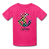 Catchies Alley Oop Globe Tee - fuchsia