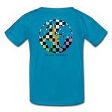 Kids Alley Oop Flip side tee - turquoise