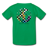 Kids Alley Oop Flip side tee - kelly green