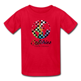 Kids' Alley Oop Globe Tee - red