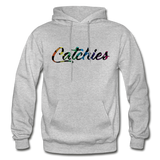 Adult "Catchies" Keep It Simple Hoodie - heather gray