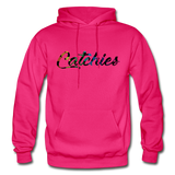 Adult "Catchies" Keep It Simple Hoodie - fuchsia