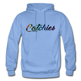 Adult "Catchies" Keep It Simple Hoodie - carolina blue