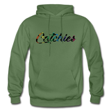Adult "Catchies" Keep It Simple Hoodie - military green