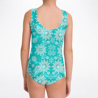 Youth One-Piece Swimsuit - AOP