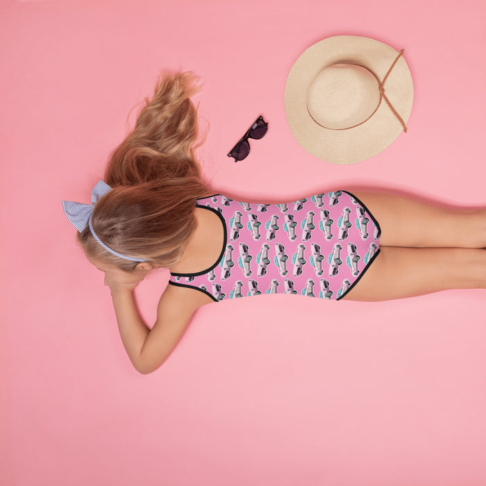 Pink Ride Little kids Leotard