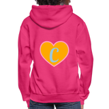 Women's Catchies Girl Hoodie - fuchsia