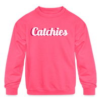 Catchies Girl youth Crewneck - neon pink