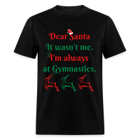 Dear Santa adult Tee - black