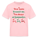 Dear Santa Kids' T-Shirt - pink