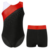 Girls Rhinestone Dance Leotards