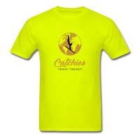 Catchies Globe Tee - safety green