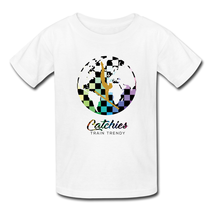Catchies Alley Oop Globe Tee - white
