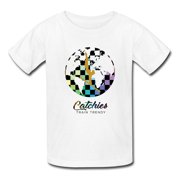 Catchies Alley Oop Globe Tee - white