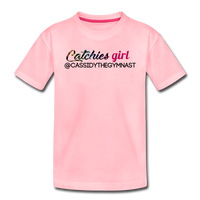 Custom Catchies Girl shirt - pink