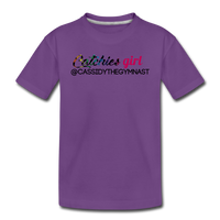 Custom Catchies Girl shirt - purple