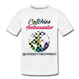 Catchies Ambassador tee - white