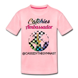 Catchies Ambassador tee - pink