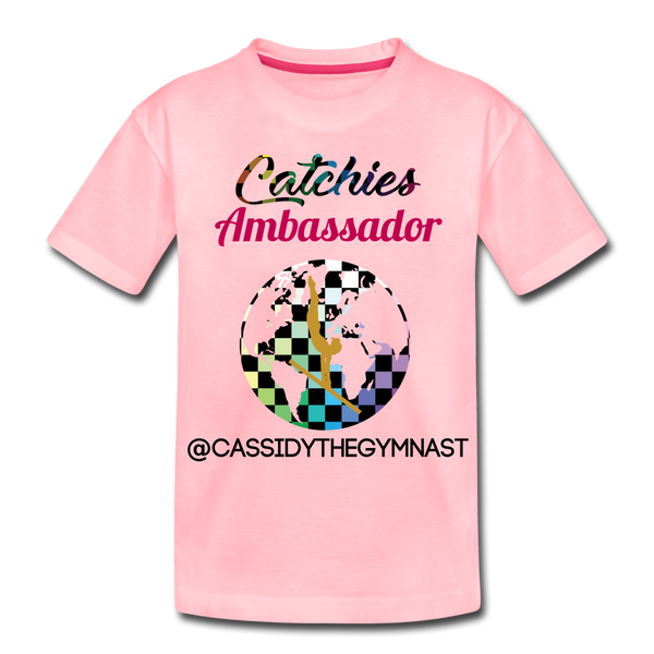Catchies Ambassador tee - pink