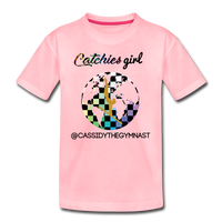 Catchies Girl Globe Shirt Customized - pink